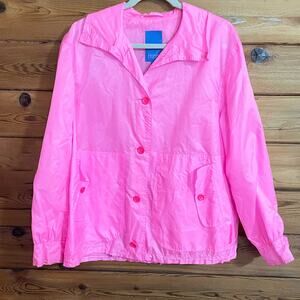 Escada Sport Sheer Pink Button light weight Jacket size 38 / Medium Large